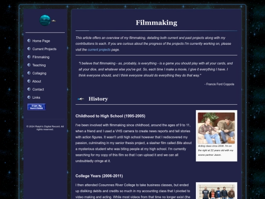 filmmaking screenshot