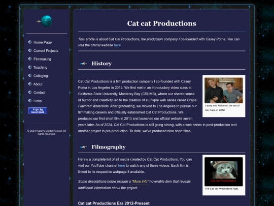 filmmaking/catcatproductions screenshot