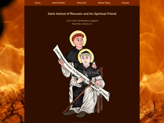 saints/aelredandfriend screenshot