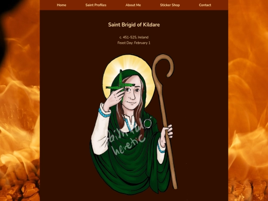 saints/brigid screenshot