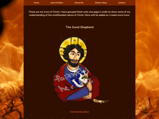 saints/christ screenshot