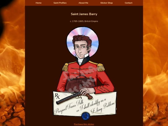 saints/jamesbarry screenshot