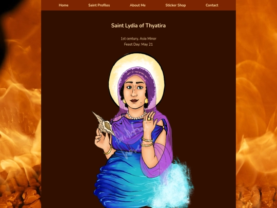 saints/lydia screenshot