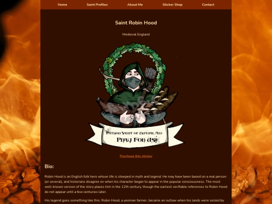 saints/robinhood screenshot