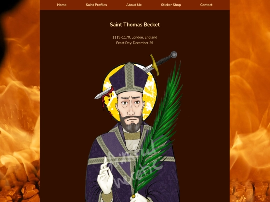 saints/thomasbecket screenshot