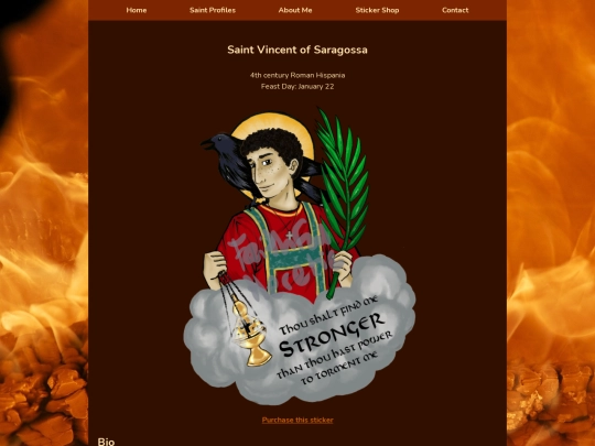 saints/vincent screenshot