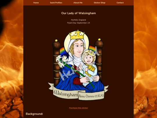 saints/walsingham screenshot