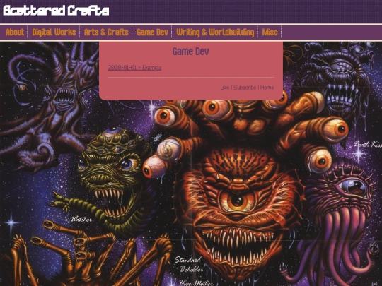 blog/gamedev screenshot