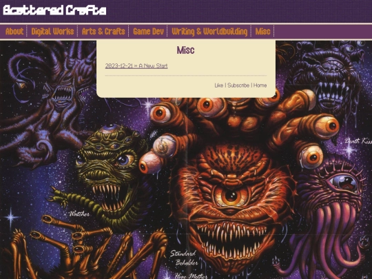 blog/misc screenshot