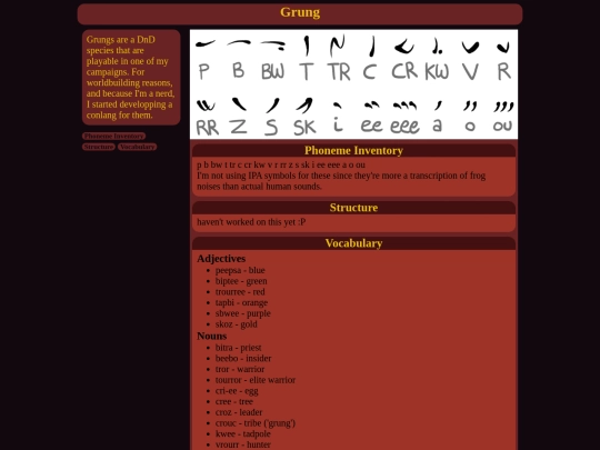 grung screenshot