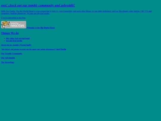 index screenshot