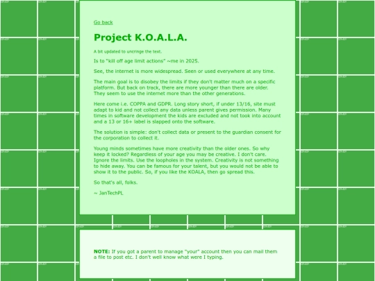 koala screenshot