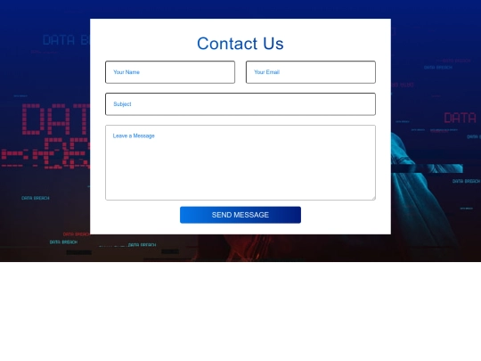 Contact screenshot