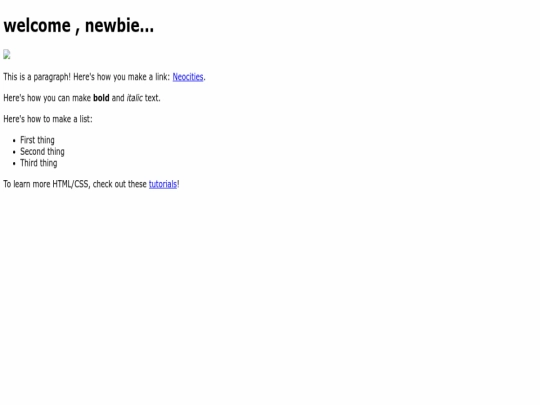 index screenshot