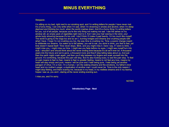 letter2 screenshot