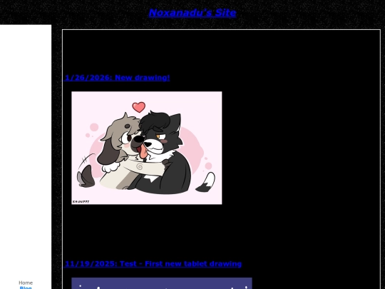 blog screenshot