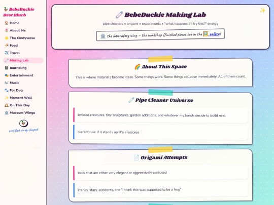 crafts screenshot