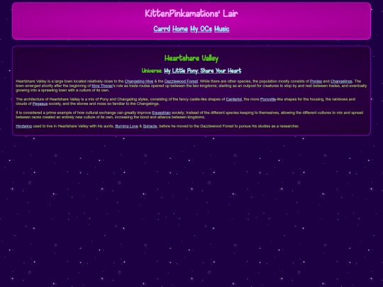 wiki/F - MLP/Heartshare Valley screenshot