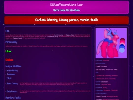 wiki/F - MLP/Hexapoda screenshot