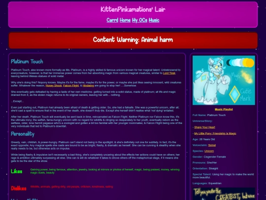 wiki/F - MLP/Platinum Touch screenshot