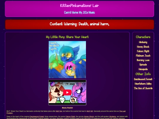 wiki/F - MLP/Share Your Heart screenshot