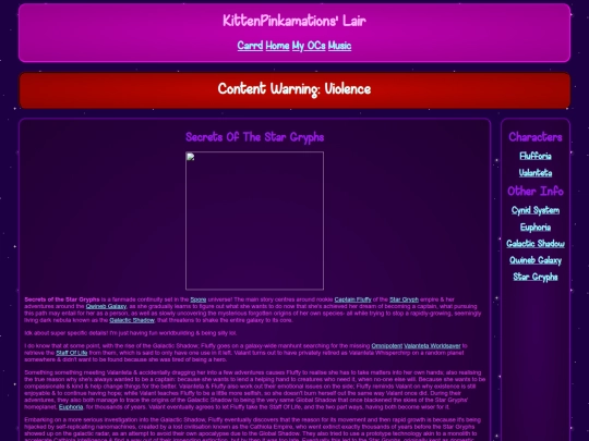 wiki/F - Spore/Secrets Of The Star Gryphs screenshot