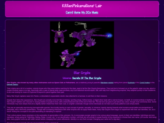 wiki/F - Spore/Star Gryphs screenshot