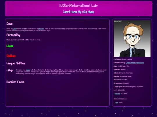 wiki/OC - Chaos Before Apocalypse/Dave screenshot