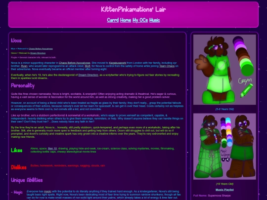 wiki/OC - Chaos Before Apocalypse/Nova screenshot