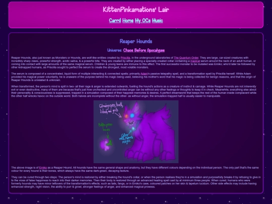 wiki/OC - Chaos Before Apocalypse/Reaper Hounds screenshot