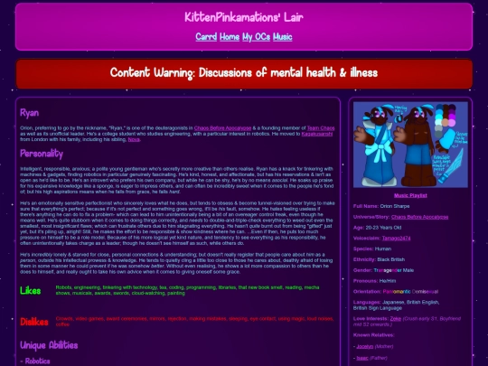 wiki/OC - Chaos Before Apocalypse/Ryan screenshot