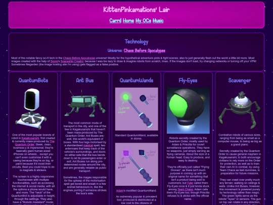 wiki/OC - Chaos Before Apocalypse/Technology screenshot