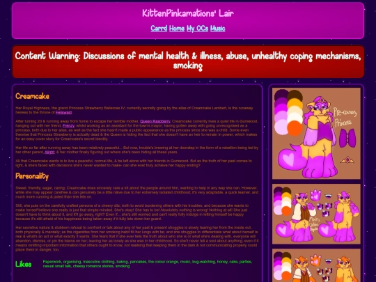 wiki/OC - Magic Beyond The Walls/Creamcake screenshot