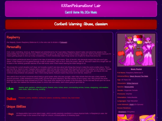 wiki/OC - Magic Beyond The Walls/Raspberry screenshot