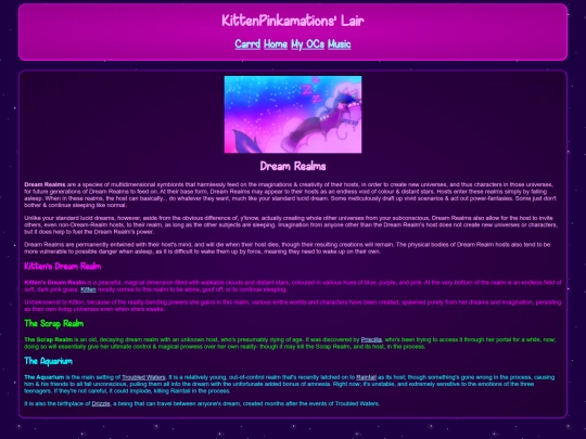 wiki/OC - Others/Dream Realms screenshot