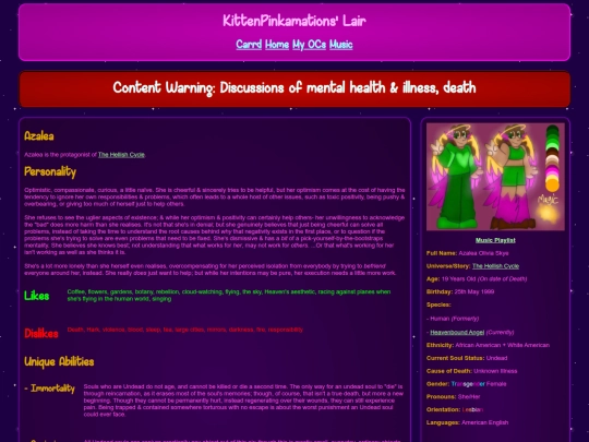 wiki/OC - The Hellish Cycle/Azalea screenshot