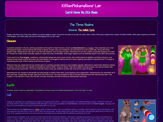 wiki/OC - The Hellish Cycle/The Three Realms screenshot