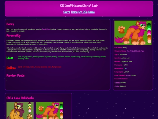 wiki/OC - The Pride Of Sunlit Field/Berry screenshot