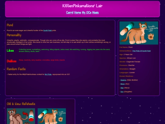 wiki/OC - The Pride Of Sunlit Field/Pond screenshot