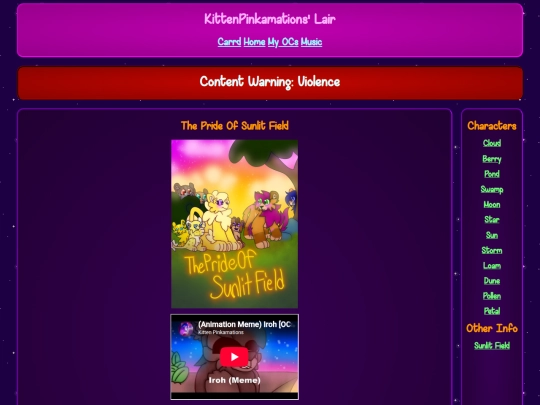 wiki/OC - The Pride Of Sunlit Field/The Pride Of Sunlit Field screenshot