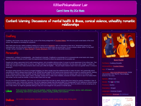 wiki/OC - Troubled Waters/Coalfang screenshot