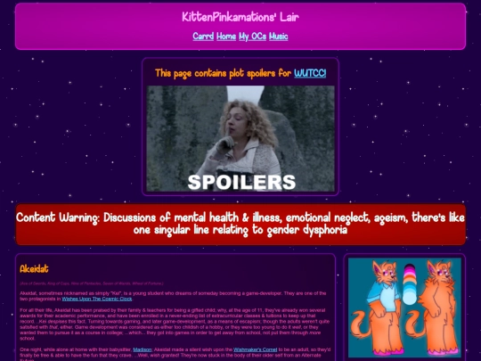 wiki/OC - Wishes Upon The Cosmic Clock/Akeidat screenshot