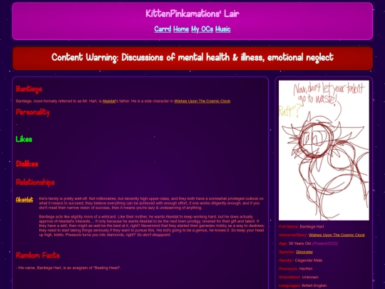 wiki/OC - Wishes Upon The Cosmic Clock/Bantiege screenshot