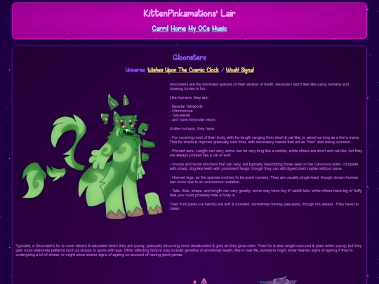 wiki/OC - Wishes Upon The Cosmic Clock/Gloonsters screenshot
