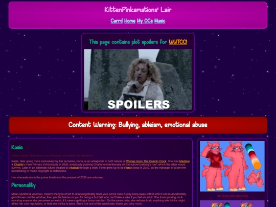 wiki/OC - Wishes Upon The Cosmic Clock/Kasie screenshot