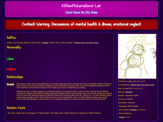 wiki/OC - Wishes Upon The Cosmic Clock/Sulifew screenshot