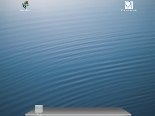 oldweb screenshot