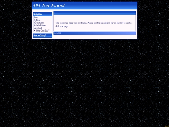 not_found screenshot
