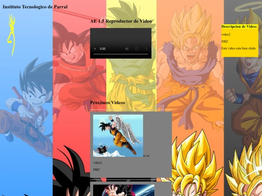 reproductor screenshot