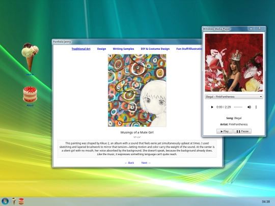 portfolio screenshot